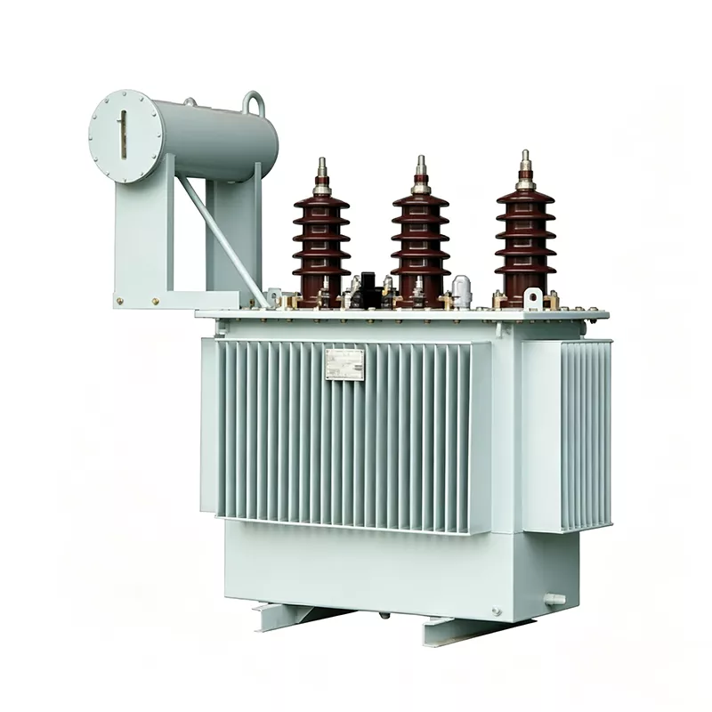 Transformator trójfazowy zanurzony w oleju o mocy 4000 kVA